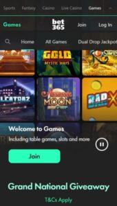Bet365 casino website