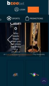 BZeebet casino website