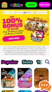 Casushi casino website