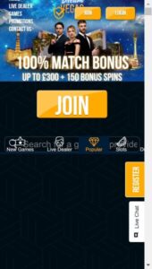 Dream Vegas casino website