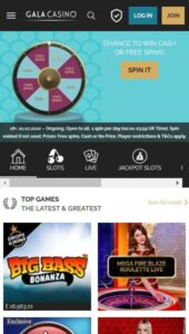 Gala Casino casino website