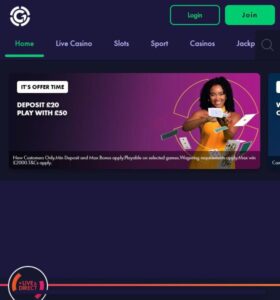 Grosvenor Casinos casino website