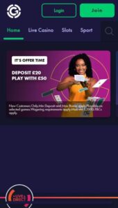 Grosvenor Casinos casino website