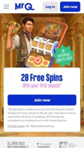 MrQ casino website