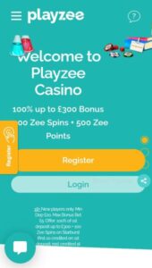 Playzee casino website