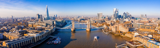 Aerial,View,Of,The,Tower,Bridge,In,London,One,Of