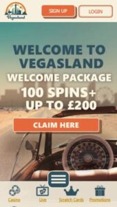 Vegasland casino website