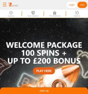 ZetBet casino website