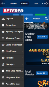 Betfred casino website