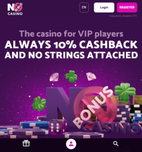 No Bonus Casino casino website