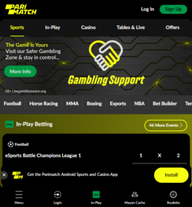 Parimatch casino website