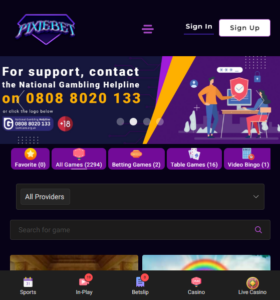 Pixiebet casino website