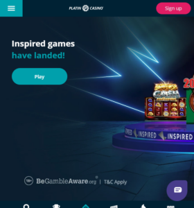 Platin Casino casino website