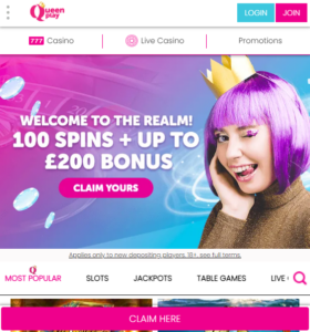 Queenplay casino website