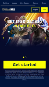William Hill casino website